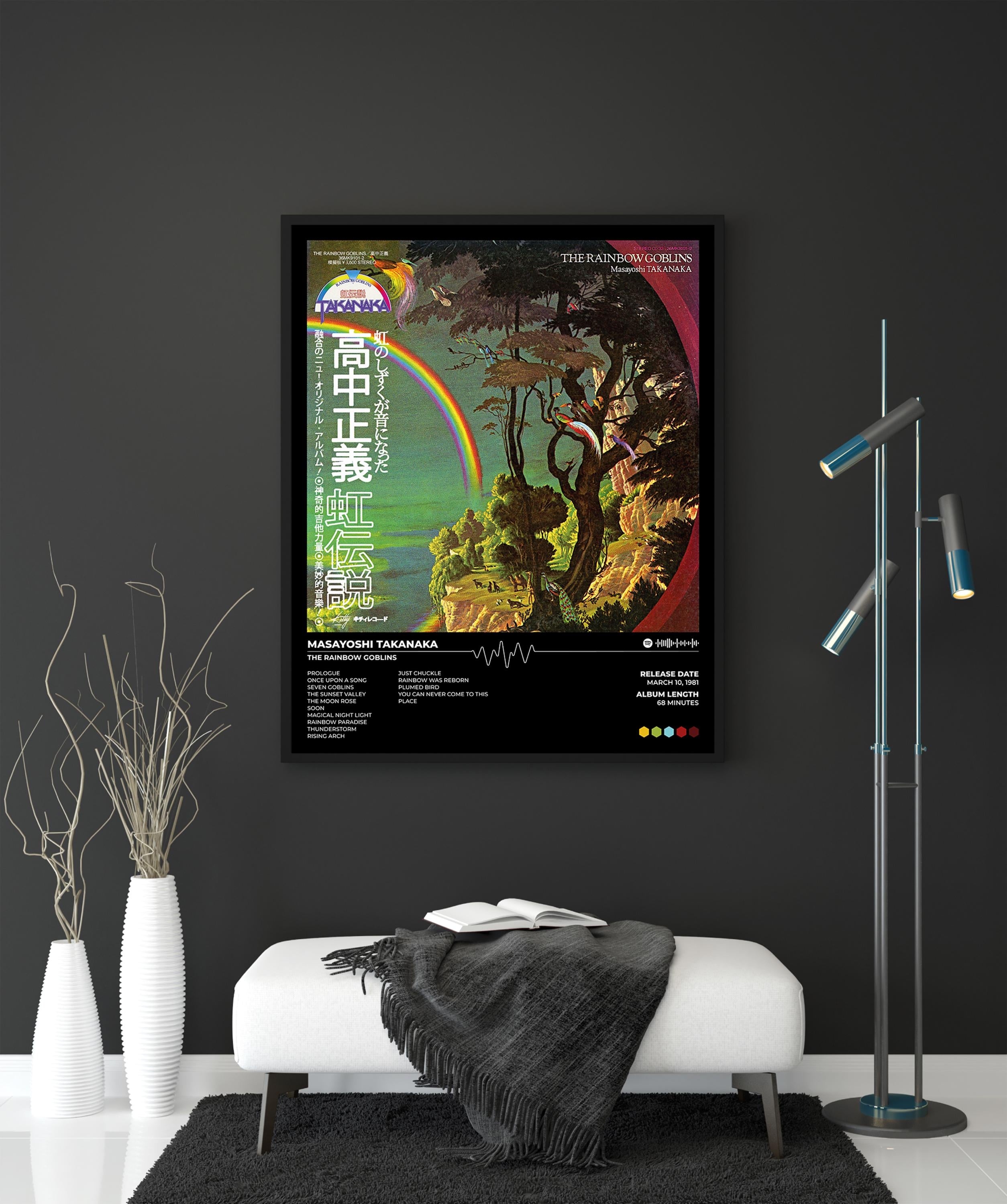 Masayoshi Takanaka - the Rainbow Goblins Music Album Cover Poster