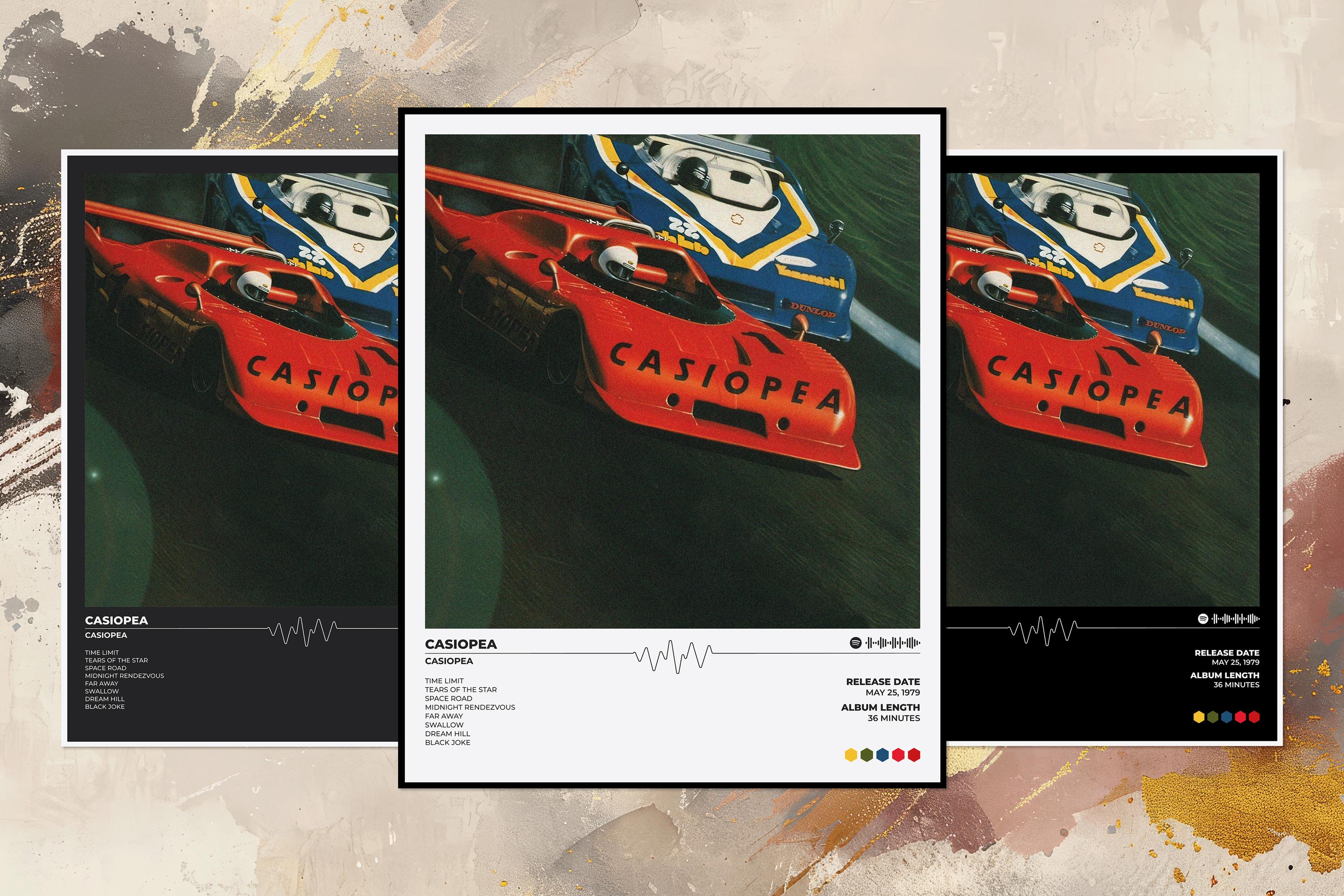 Casiopea Album Cover Poster: Museum Grade Print or Digital
