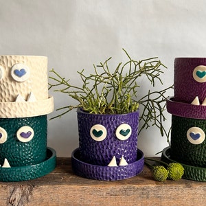 Violet Love Monster Planter image 7