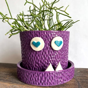 Violet Love Monster Planter image 6