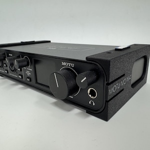 MOTU M4 Tisch Befestigung Studio Sound Minimalistic  - Schlicht modernes Designer -perfektes Upgrade für dein Studio-Setup