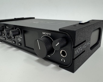 MOTU M4 Tisch Befestigung Studio Sound Minimalistic  - Schlicht modernes Designer -perfektes Upgrade für dein Studio-Setup
