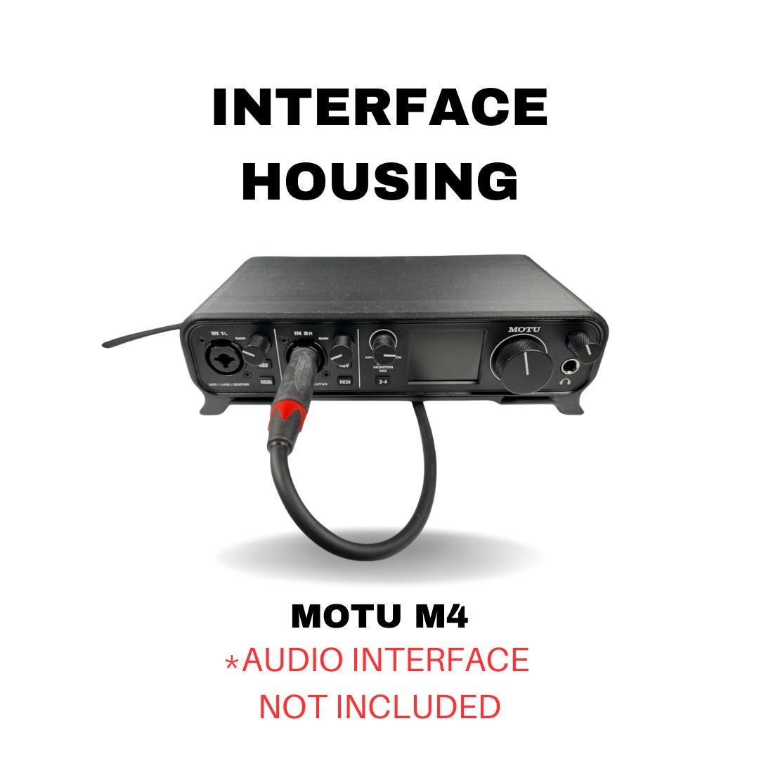 MOTU M4 Table Stand Studio Sound Minimalistic - Simple Modern