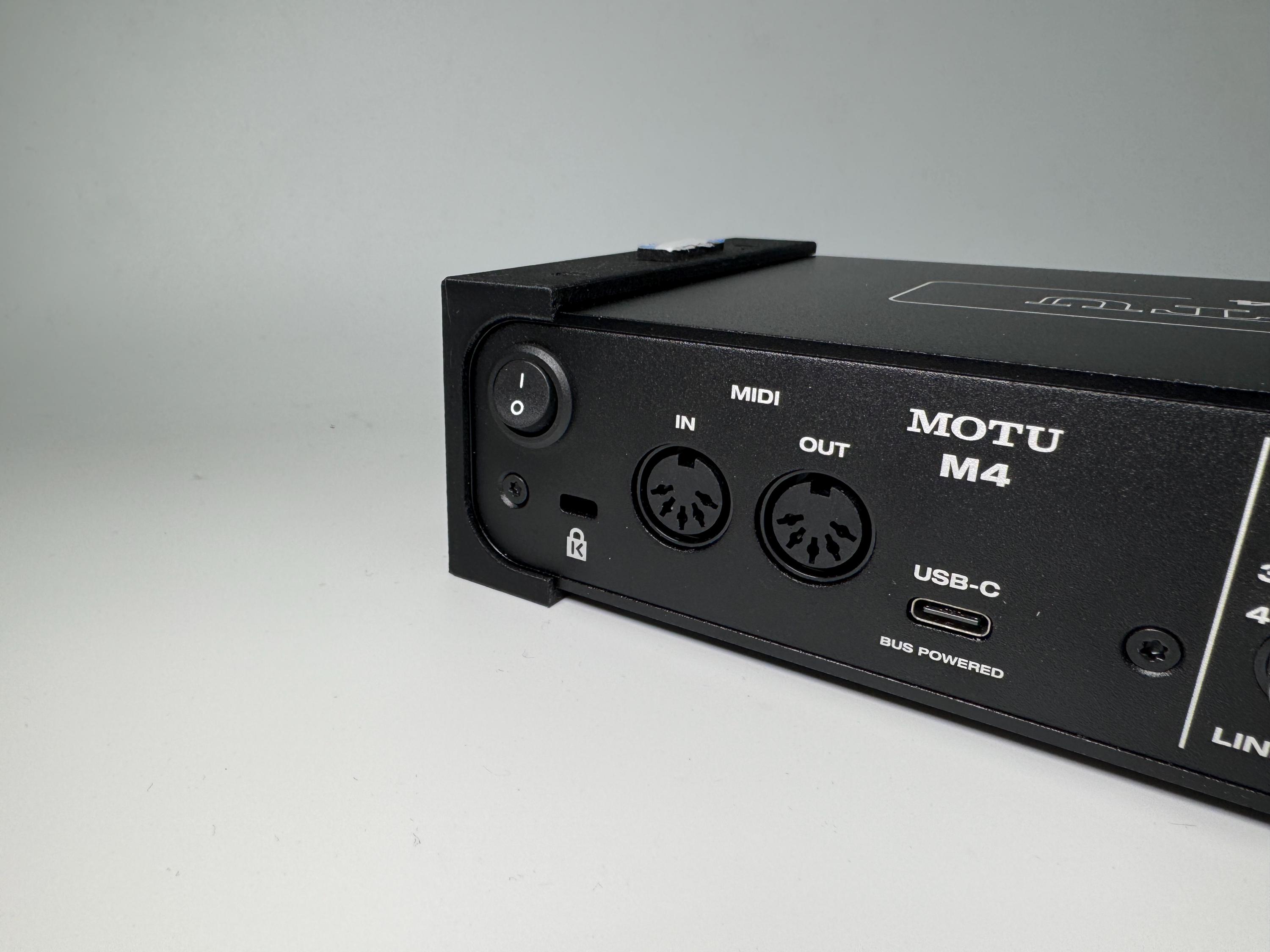MOTU M4 Table Mount Studio Sound Minimalistic - Simple Modern