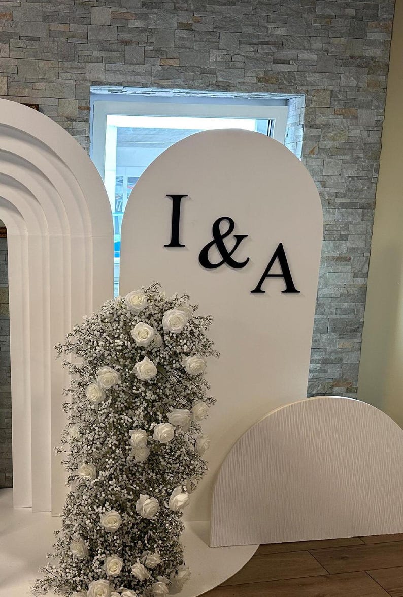 Custom 3D Letter Logo Lettering for Your Unique Wall Design - Adhesive ...