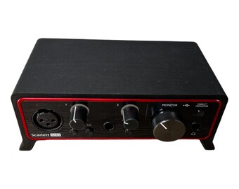 Focusrite Scarlett Solo 3rd Gen Minimalistic Desktop Stand - With