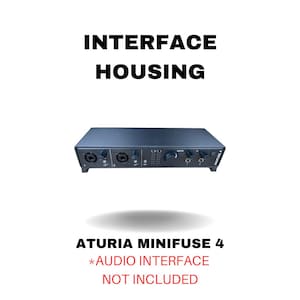 ARTURIA MiniFuse 4 Tischständer Studio Sound Minimalistic halter- Schlicht modernes Designer -Audio interface Gehäuse stand