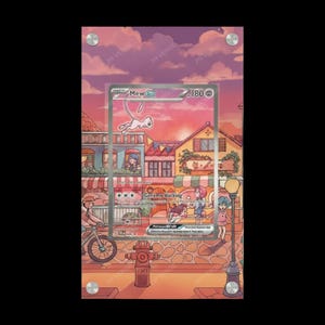 Mew EX - Pokémon Extended Artwork Display Case