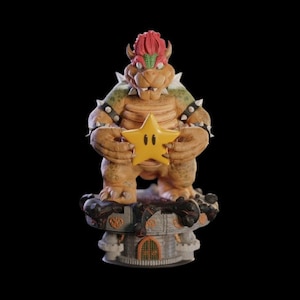 Super Mario Bros Bowser 3D STL-Dateien