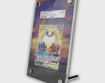 Latias & Latios GX 170/181 - PSA Pokémon Extended Artwork Display Case