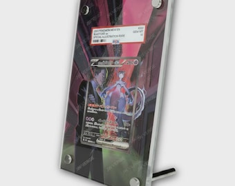 Team Rocket's Mewtwo EX 231/182 - PSA Pokémon Extended Artwork Display Case