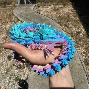 Fin Dragon Fidget Toy - Dragon articulé