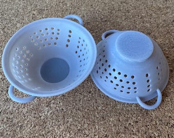 Miniature colander 1/12 1:6, Dollhouse Furniture, Fairy Garden, Modern, Appliances, House Decor, Accessories