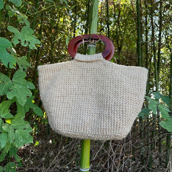 Handmade jute bag