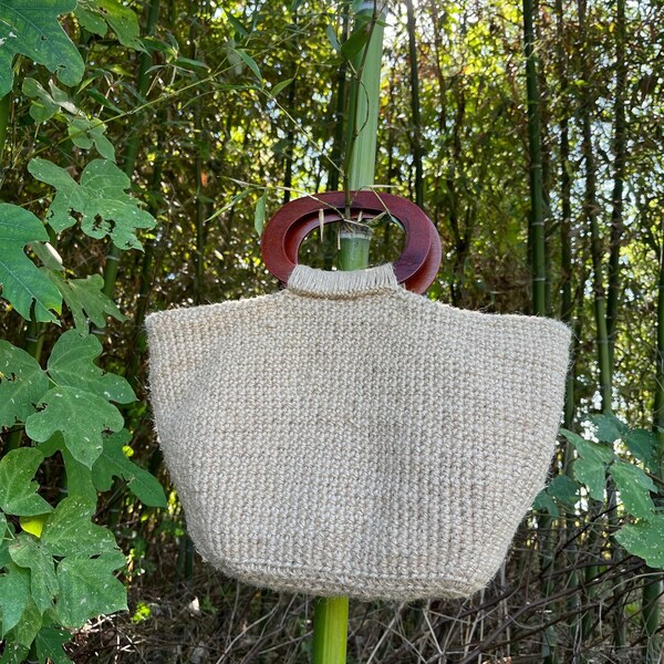 Handmade jute bag