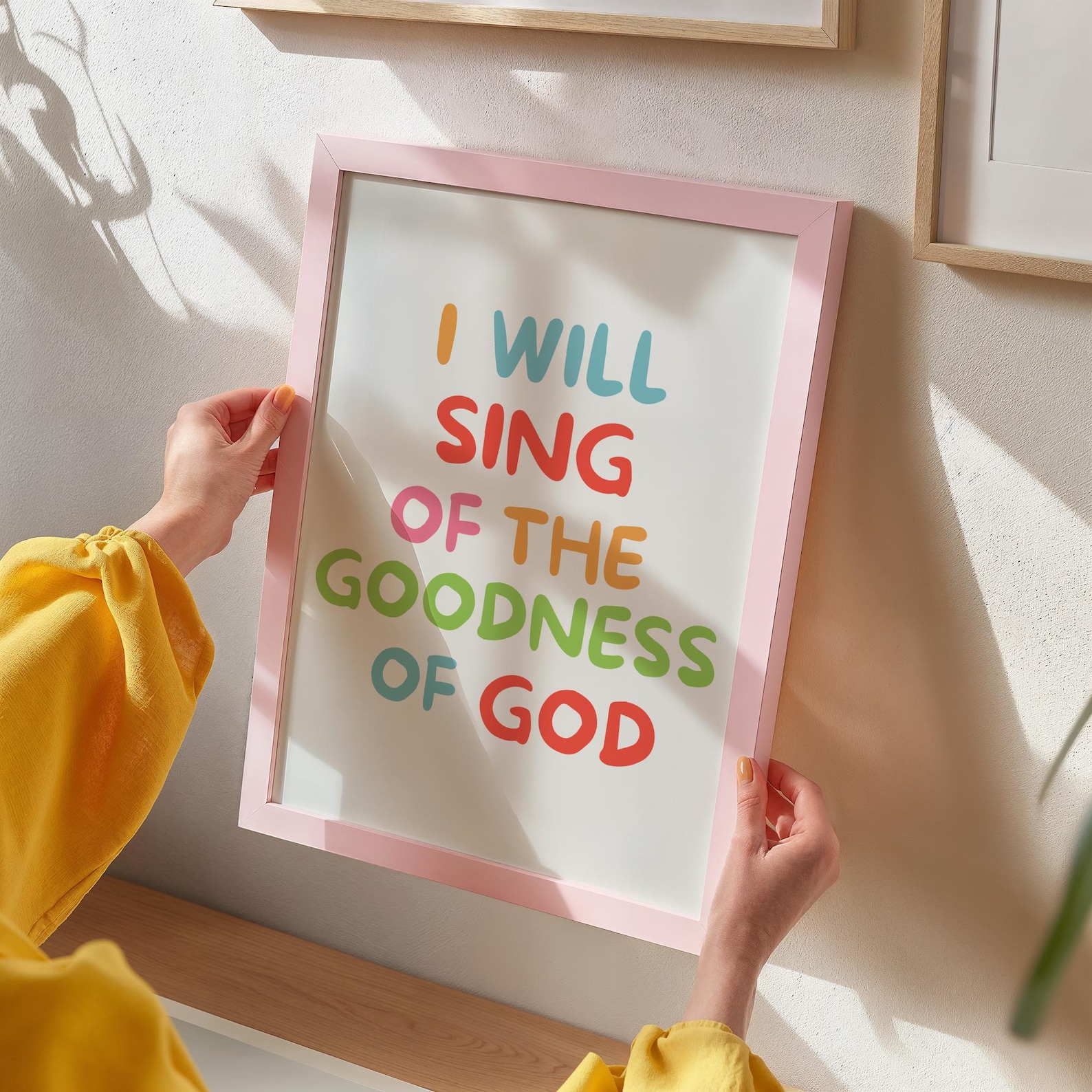 Goodness of God Scripture Print, Christian Wall Art (digital Download ...