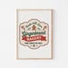 Gingerbread Bakery Sign: Festive Christmas Kitchen Decor (digital ...