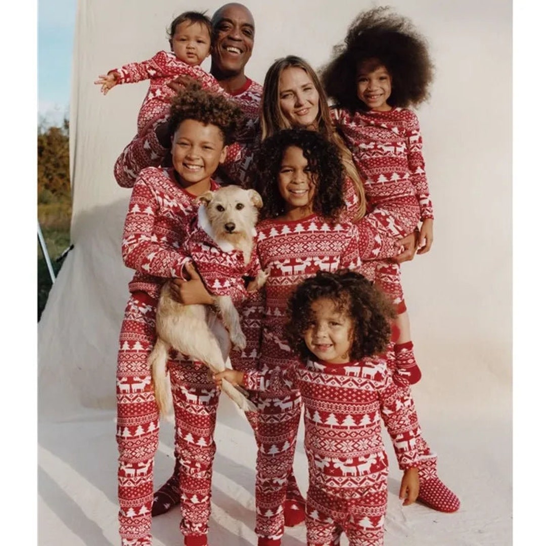 Christmas Matching Family Pajamas Fun Festive Sleepwear for Etsy