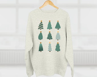 Christmas Tree Sweatshirt | Christmas Sweatshirt | Christmas Trees | Christmas Spirit | Gift for Mom | Gift for Sister |