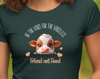 Vegan T-shirt, Vegan Gift Idea, Animal Rights Shirt, Animal Lovers Gift, Vegan Teacher Gift Idea Unisex Jersey Short Sleeve Tee