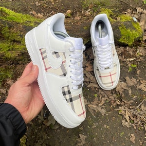 Chequered’ AF1 Custom Stitched Finish