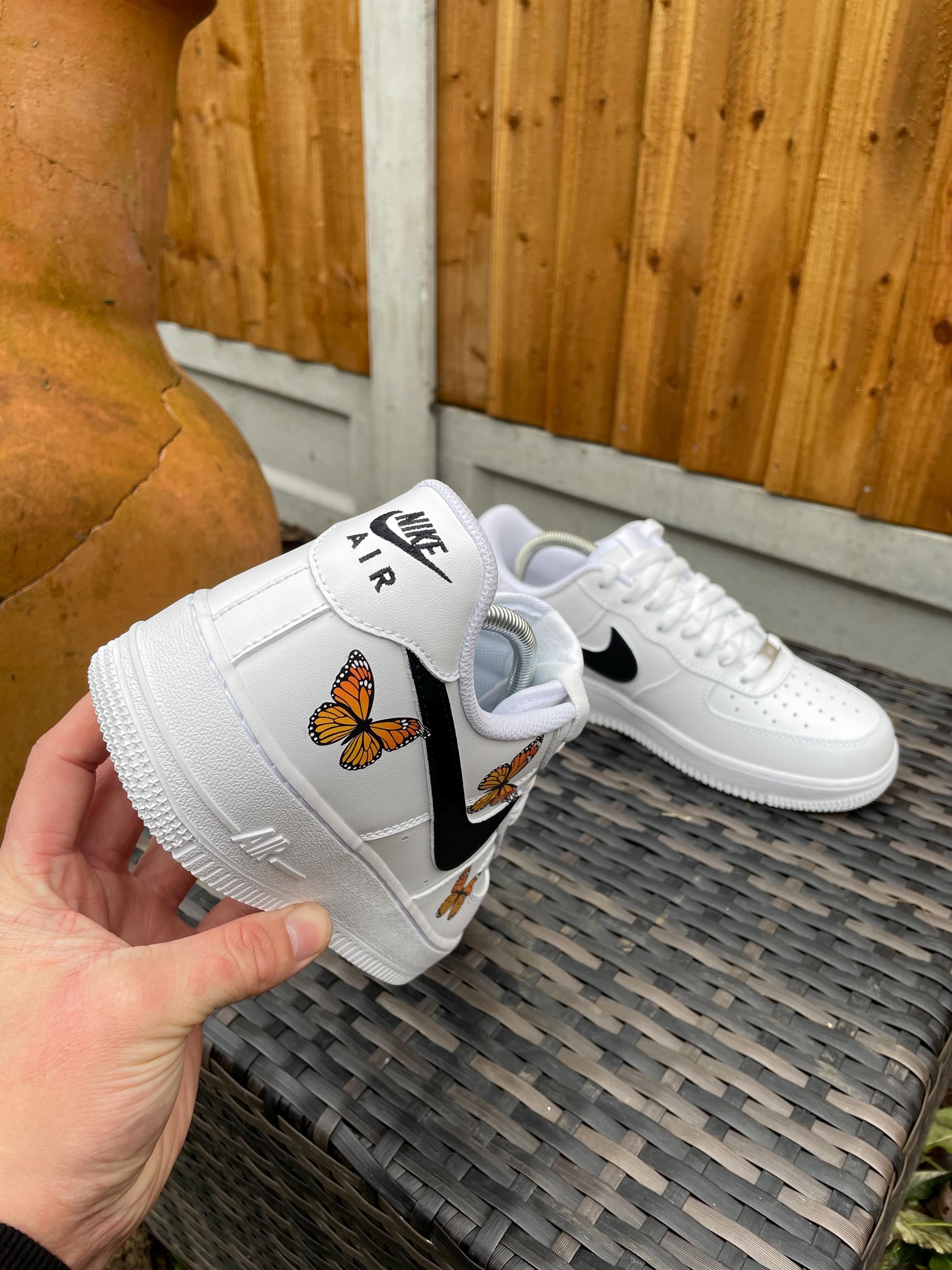 AUTUMN BUTTERFLY’ AF1 Custom - Etsy