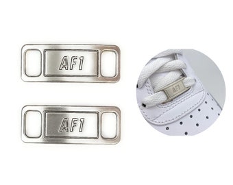 Air Force 1 Metal Tags (1 Set, 2pcs) For Standard AF1s