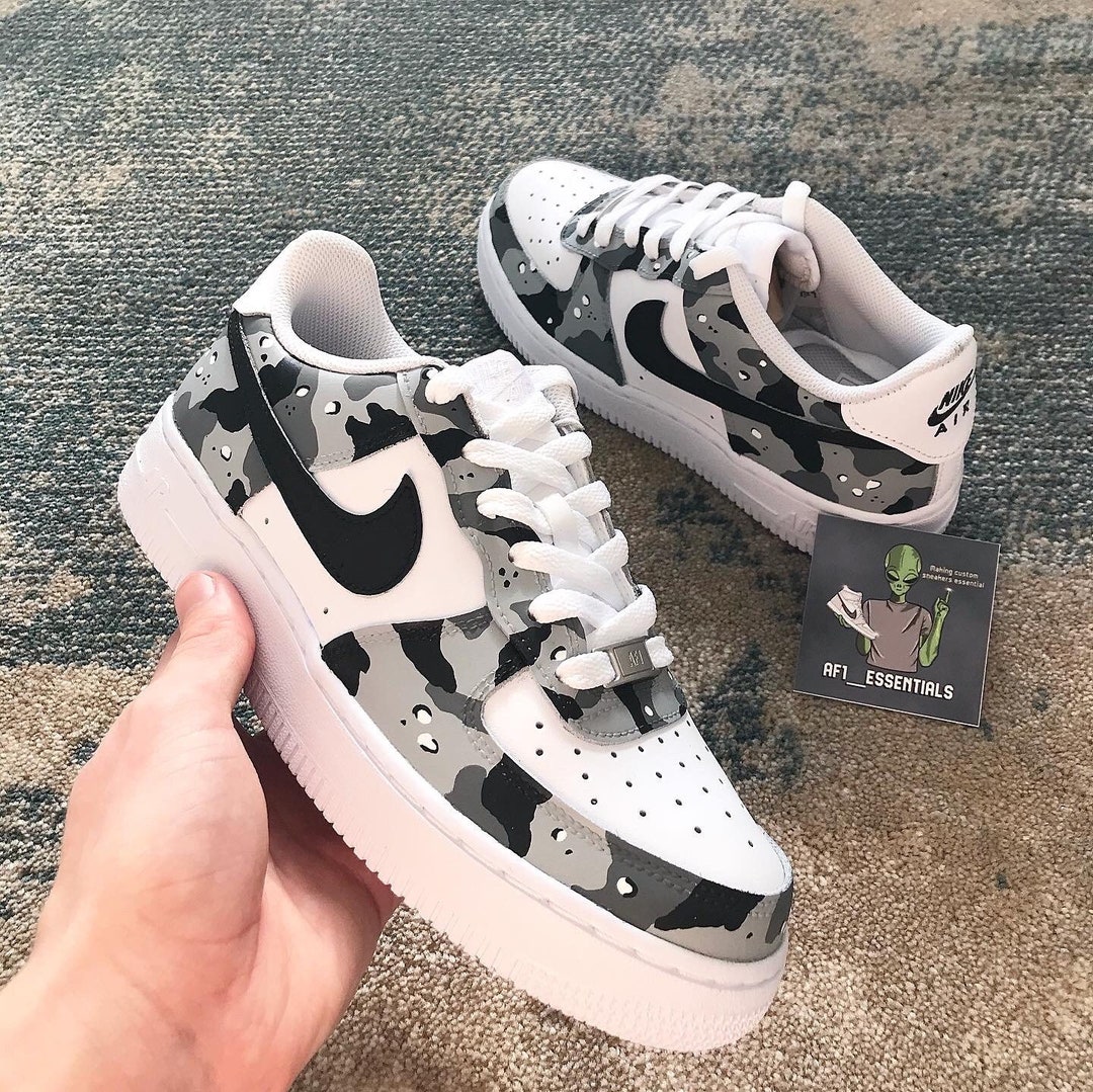 camo af1 high