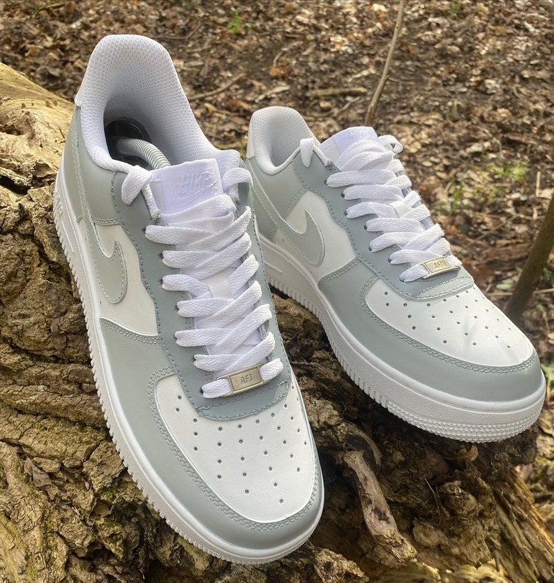 custom grey af1