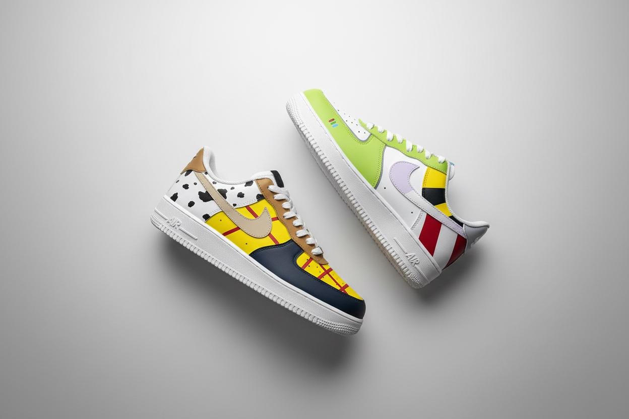 toy story nike air force 1