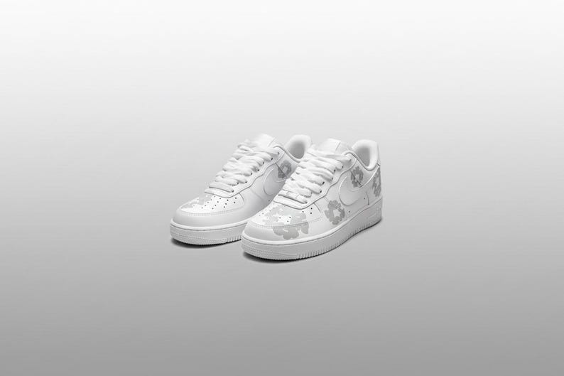 WHITE DENIM TEARS’ AF1 Custom image 1