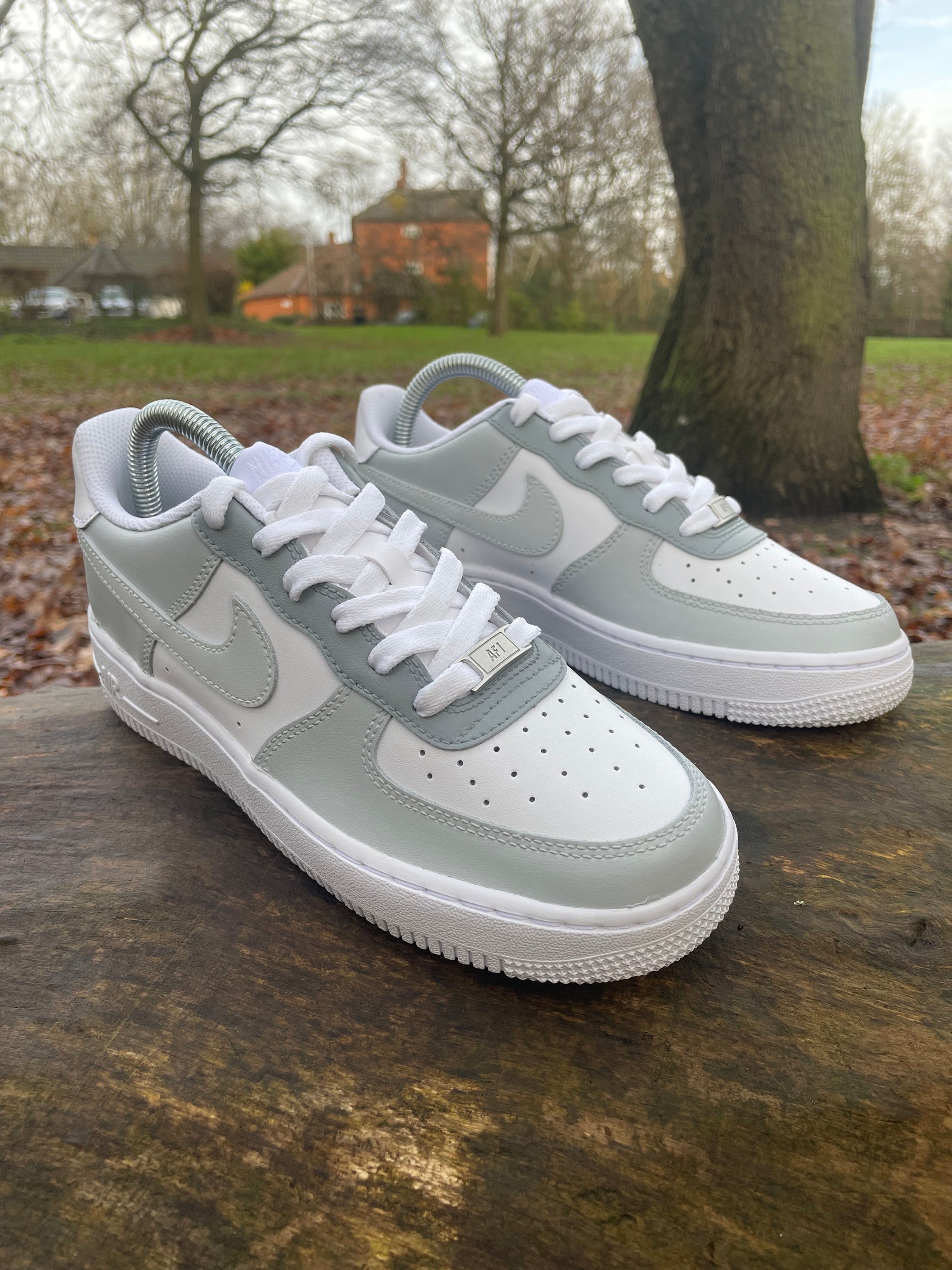 custom grey af1