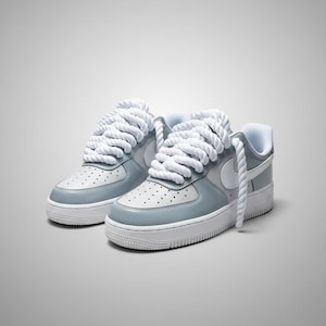 PATENT GREY’ AF1 Customs