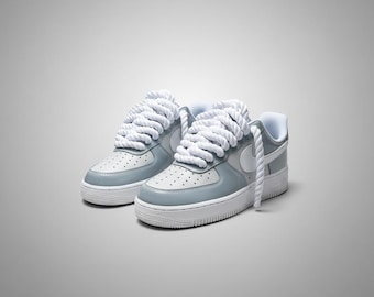 PATENT GREY’ AF1 Customs