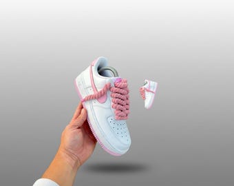 DOUBLE PINK ROPE’ AF1 Custom