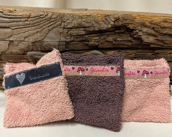 Seifensäckchen in verschiedenen Ausführungen