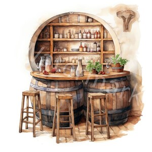 Clipart della cantina, 12 jpg, download digitale, libri dei ricordi, album, diario spazzatura, artigianato di carta digitale, pianificatori digitali, uso commerciale