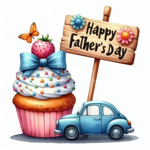 Clipart per la festa del papà felice, 12 jpg, download digitale, libri di memoria, diario spazzatura, artigianato cartaceo digitale, pianificatori digitali, uso commerciale