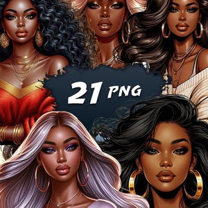 Zwarte vrouw wijn clipart melanine koningin mode kunst glamour meisje met glas digitale download voor afrocentrische muur decor kaarten plakboek 21 png
