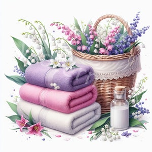 Clipart de toalhas, 11 jpg, download digital, convites, álbuns de recortes, diário de lixo eletrônico, artesanato em papel digital, planejadores digitais, uso comercial