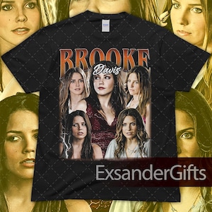 Limited Brooke Davis shirt, One Tree Hill Vintage Unisex Heavy Cotton Tee