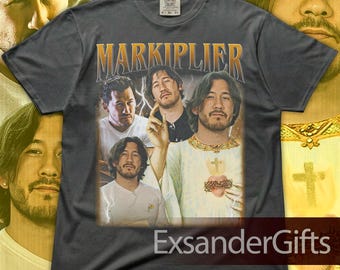 Limited Markiplier Vintage Unisex Heavy Cotton Tee FD
