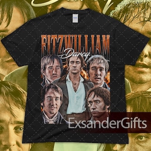 Limited Fitzwilliam Darcy Shirt, Pride and Prejudice Vintage TV Series Y2K T-shirt, TV Series Enthusiast - Gift For Fan Graphic Tee