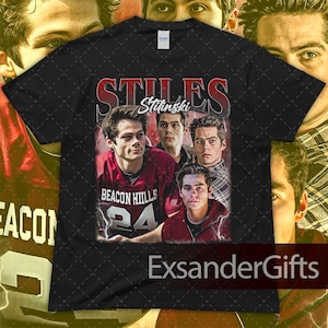 Limited Stiles Stilinski Shirt, Teen Wolf Vintage Unisex Heavy Cotton Tee