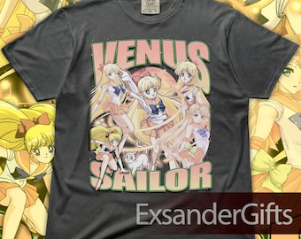 Vintage Venus T-Shirt, Anime Fan Art Graphic Unisex RZ