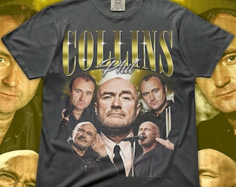 Phil Collins White T-shirt Sizes Available S-3XL - Etsy