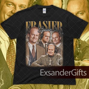 Limited Frasier Crane Vintage Unisex Heavy Cotton Tee