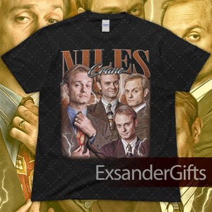 Limited Niles Crane, Fraser Vintage Unisex Heavy Cotton Tee