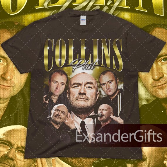 Vintage Phil Collins Graphic Tee Music Fan Y2K Shirt