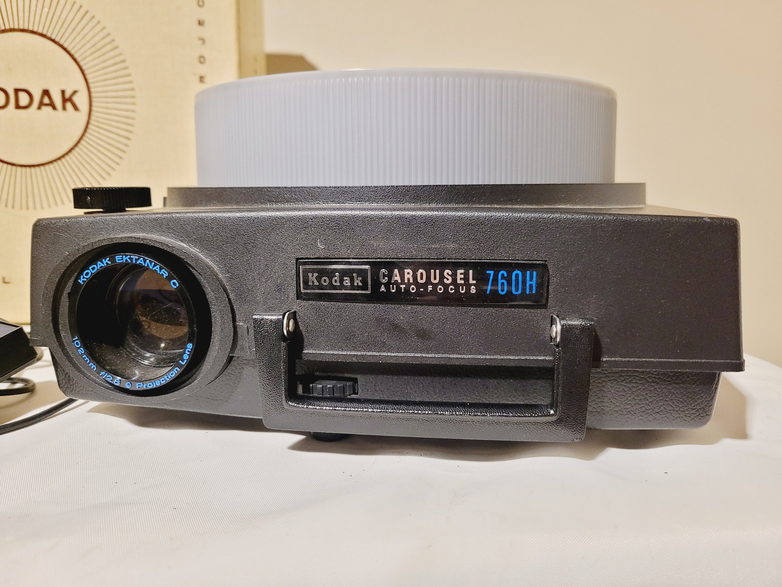 Kodak Carousel 760H Slide Projector Bundle Remote Tray Tested Etsy UK